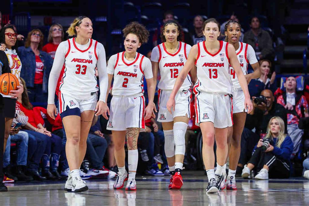 Postgame comments from head coach Adia Barnes, Helena Pueyo, and Skylar Jones after Arizona's heartbreaking 2OT loss versus No. 7 USC.