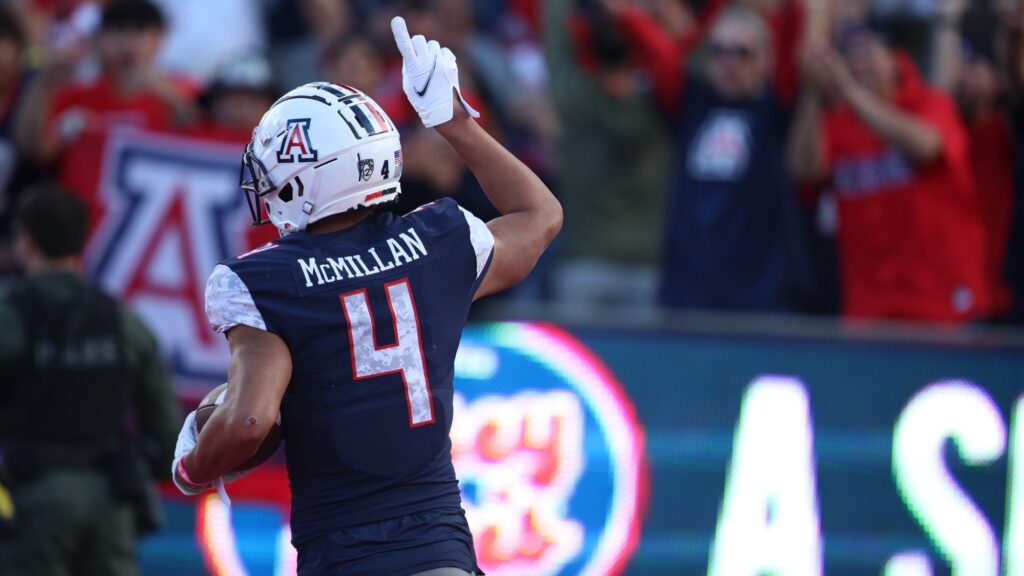 Arizona WR Tetairoa McMillan Named Preseason First-Team All-American ...