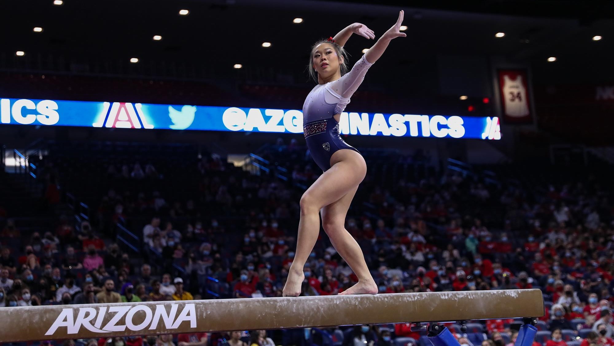 GymCats senior Elena Deets says "I'M NOT DONE YET", announcing she is returning to Arizona for her fifth season.