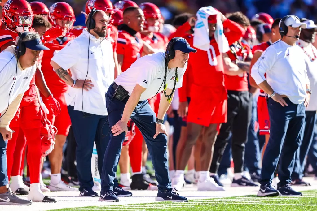 See what Arizona head coach Brent Brennan, RB Quali Conley, and DE Tre Smith said postgame following the Territorial Cup loss to ASU.