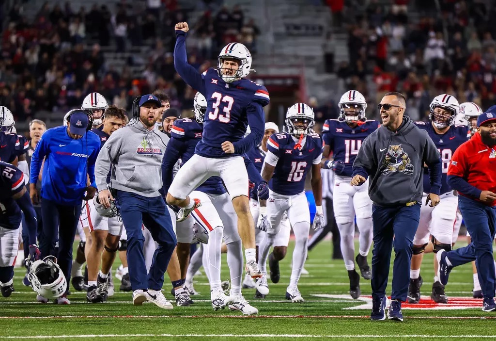 After kicking a program-record 62-yard field goal on Friday, Arizona kicker Tyler Loop was named a Lou Groza Award semifinalist on Tuesday.