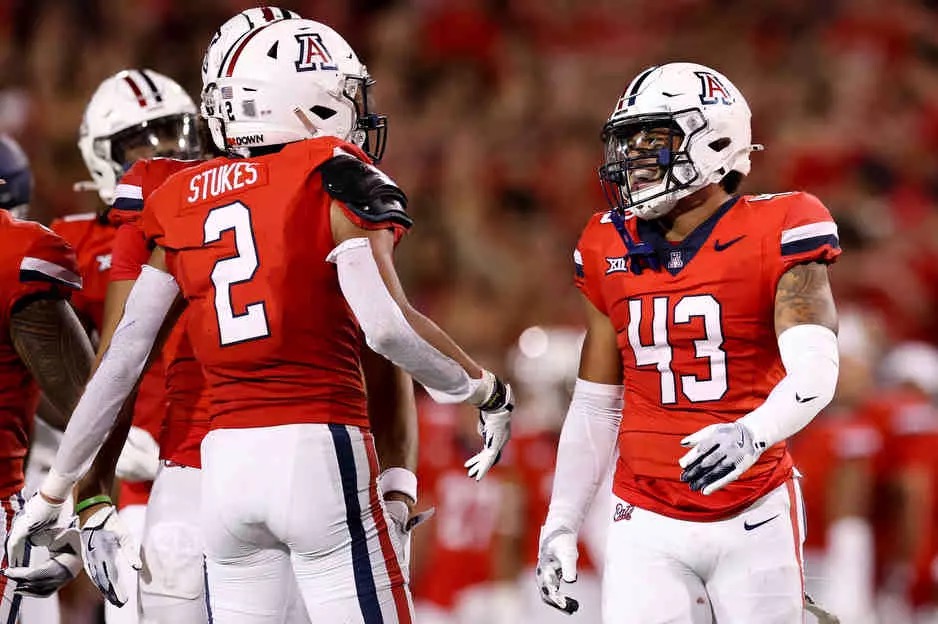 Arizona defensive starters Tacario Davis, Dalton Johnson, and Treydan Stukes entered the transfer portal on Wednesday.