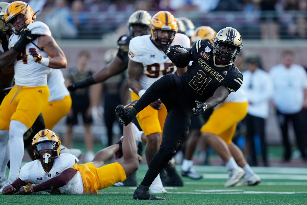 Arizona has landed a commitment from ex-Texas State RB Ismail Mahdi. The former All-American has over 4,200 career all-purpose yards.