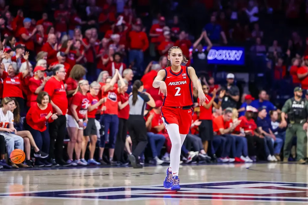 Postgame comments from Arizona head coach Adia Barnes, Jada Williams, and Breya Cunningham following the 66-59 win over ASU.