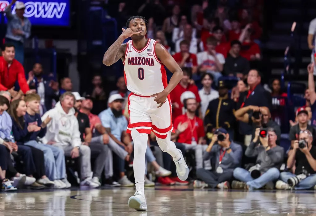 See what Arizona head coach Tommy Lloyd, along with Jaden Bradley and Tobe Awaka had to say postgame following the 82-73 win over Texas Tech.