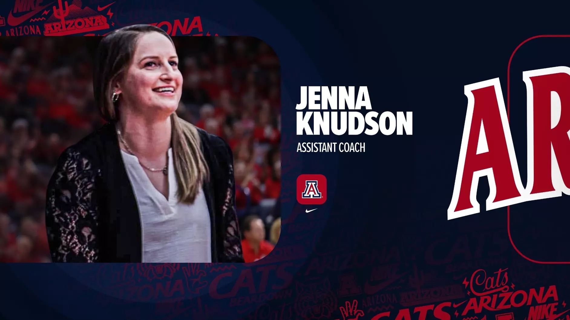 Arizona Women's Basketball has added assistant coach Jenna Knudson from Drury University to Becky Burke's inaugural staff in Tucson.