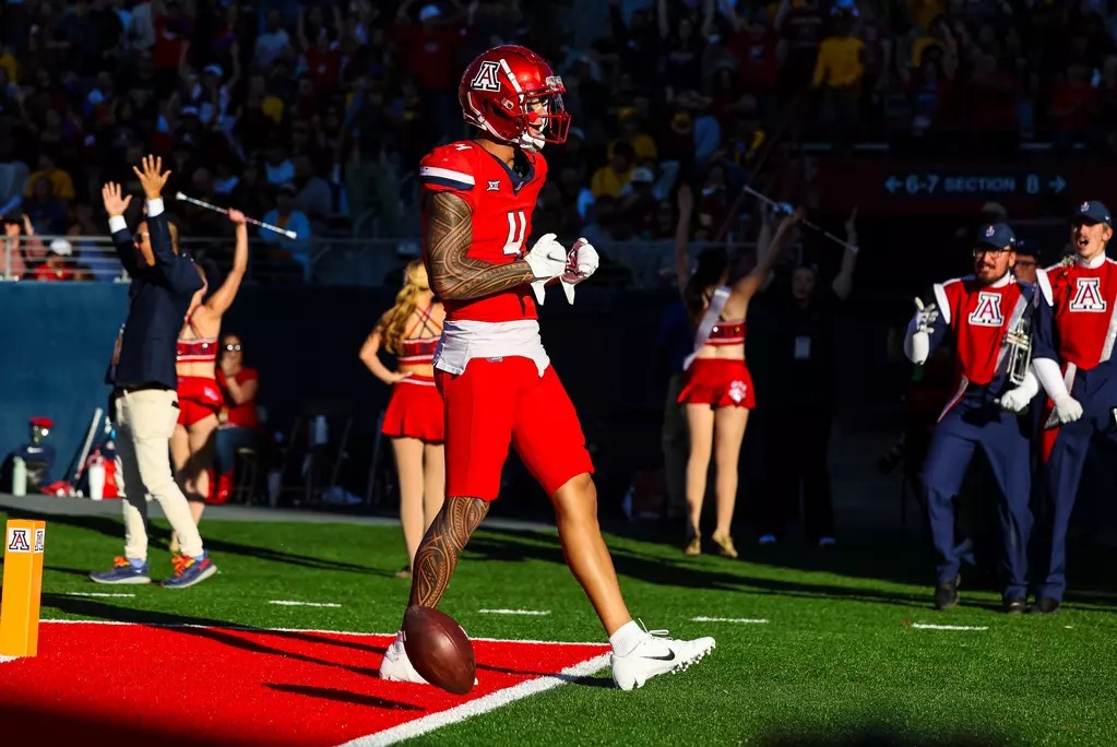 Standout Arizona Wildcats, WR Tetairoa McMillan and DB Randy Robbins, have been selected to the Arizona Football Ring of Honor.