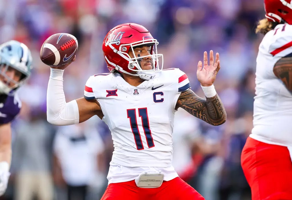 Arizona quarterback Noah Fifita has been named to the Johnny Unitas Golden Arm Award Preseason Watchlist ahead of the 2025 season.