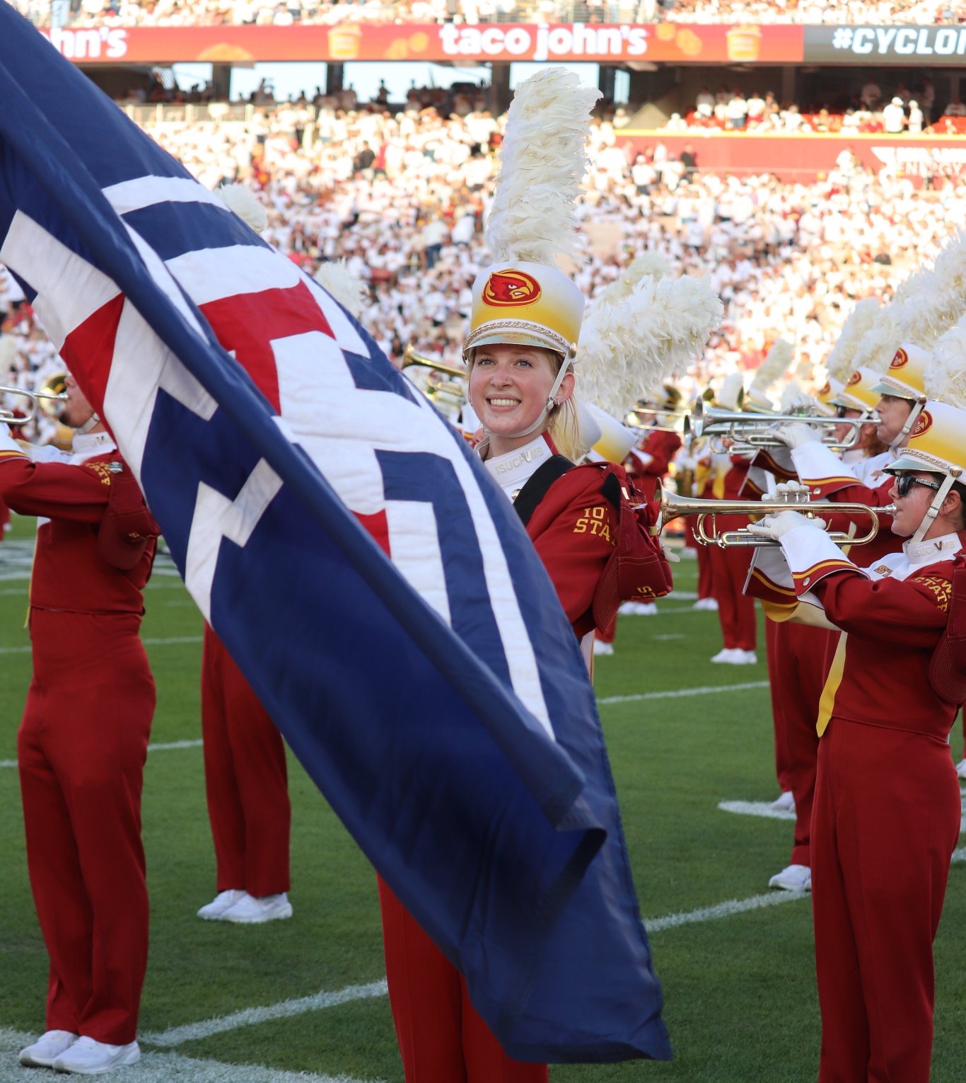 Cyclone Nation showed exactly what "Iowa Nice" is all about on our 'Tour de Ames' exploring the sights and sounds of an Iowa State game day.