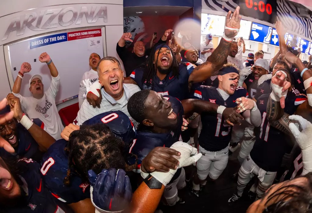 Everything Arizona head coach Brent Brennan and players Ismail Mahdi and Genesis Smith said postgame after the 23-17 win over Kansas State.