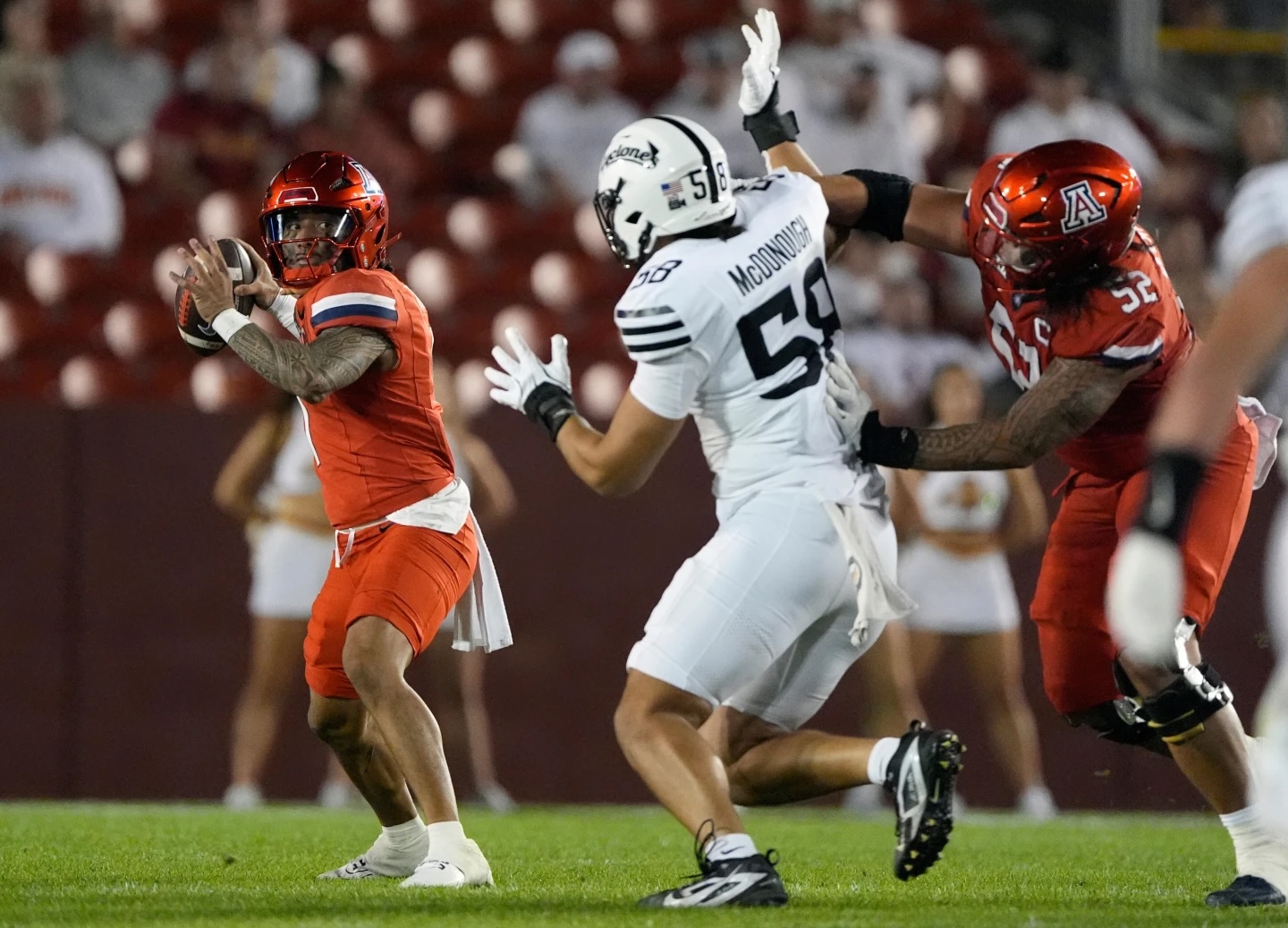 Five reactions and takeaways from the Arizona Wildcats' 39-14 loss at No. 14 Iowa State in its Big 12 season-opener in Ames, IA.