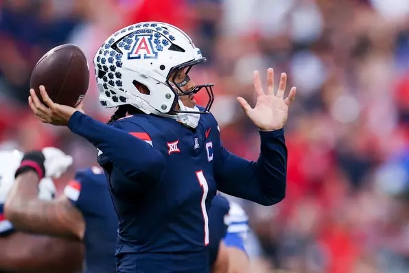 Arizona quarterback Noah Fifita is one of 22 quarterbacks and three Big 12 signal callers named to the Manning Award Watch List.