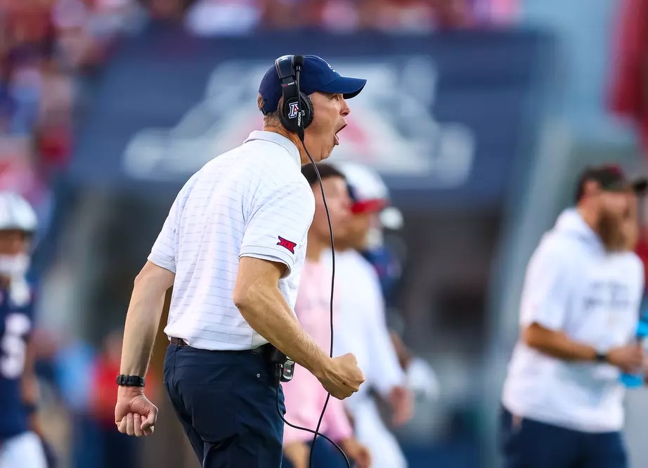 Everything Arizona head coach Brent Brennan and players Taye Brown and Quincy Craig said postgame following the 24-20 win over Kansas.