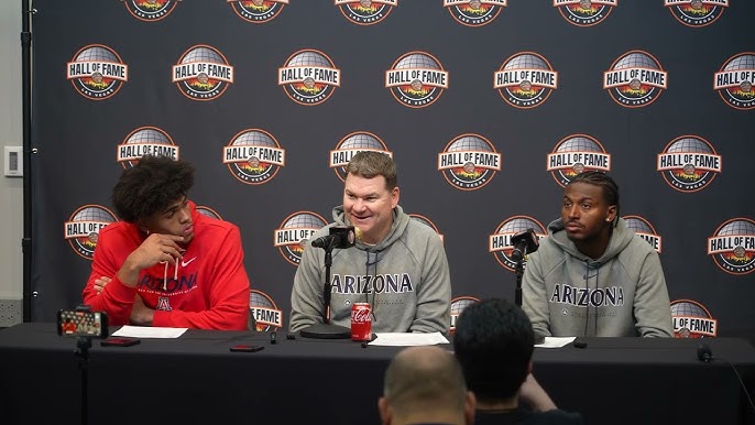 Everything Arizona head coach Tommy Lloyd and players Koa Peat and Jaden Bradley said postgame after the 93-87 win over No. 3 Florida.