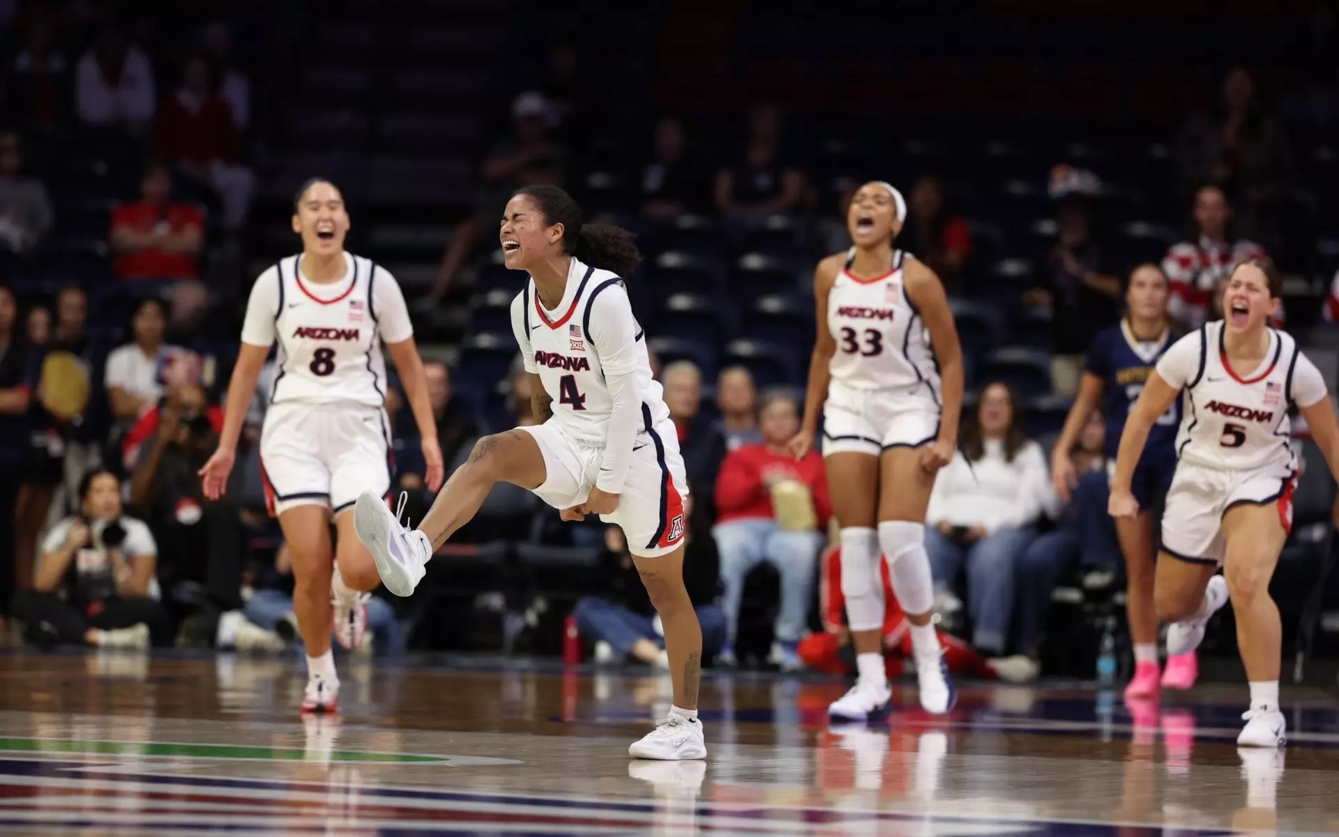 Mickayla Perdue dropped 31 points, while Lani Cornfield had a 12-assist outing as Arizona Women's Basketball defeated UC Irvine 75-61.