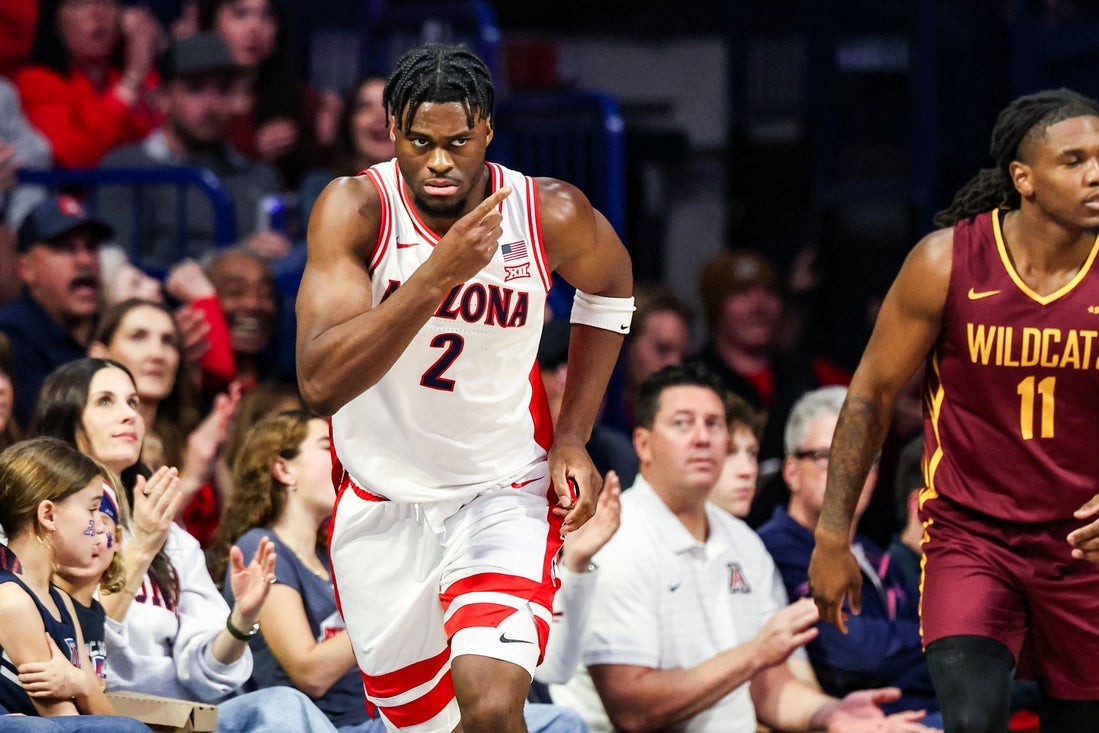 No. 1 Arizona Men's Basketball (12-0) overcame a slow start en route to a 107-71 victory the Bethune-Cookman Wildcats.