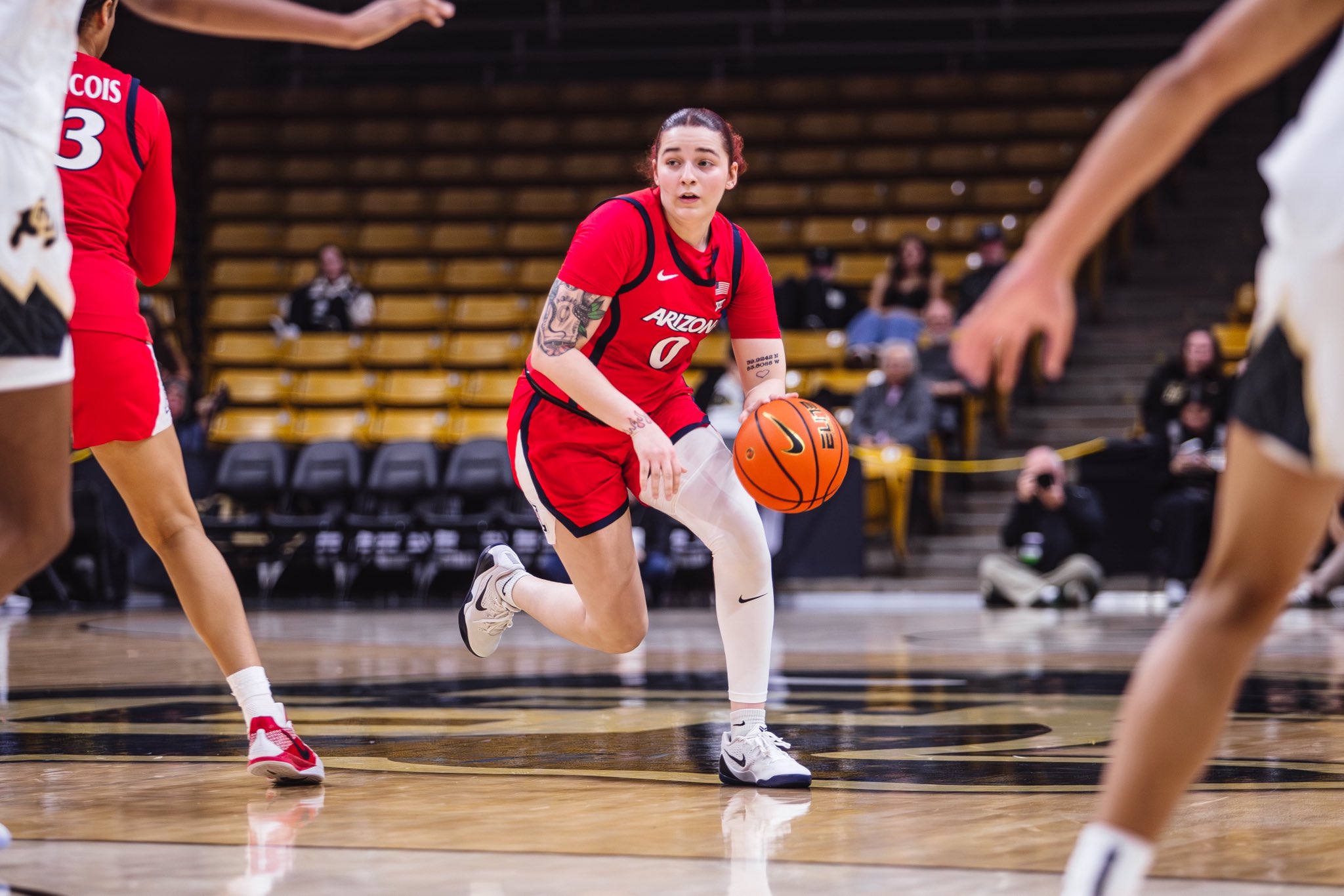 Arizona Women's Basketball (9-4, 0-2) suffered its second-straight loss in Big 12 play, falling to Colorado 75-56 in Boulder.