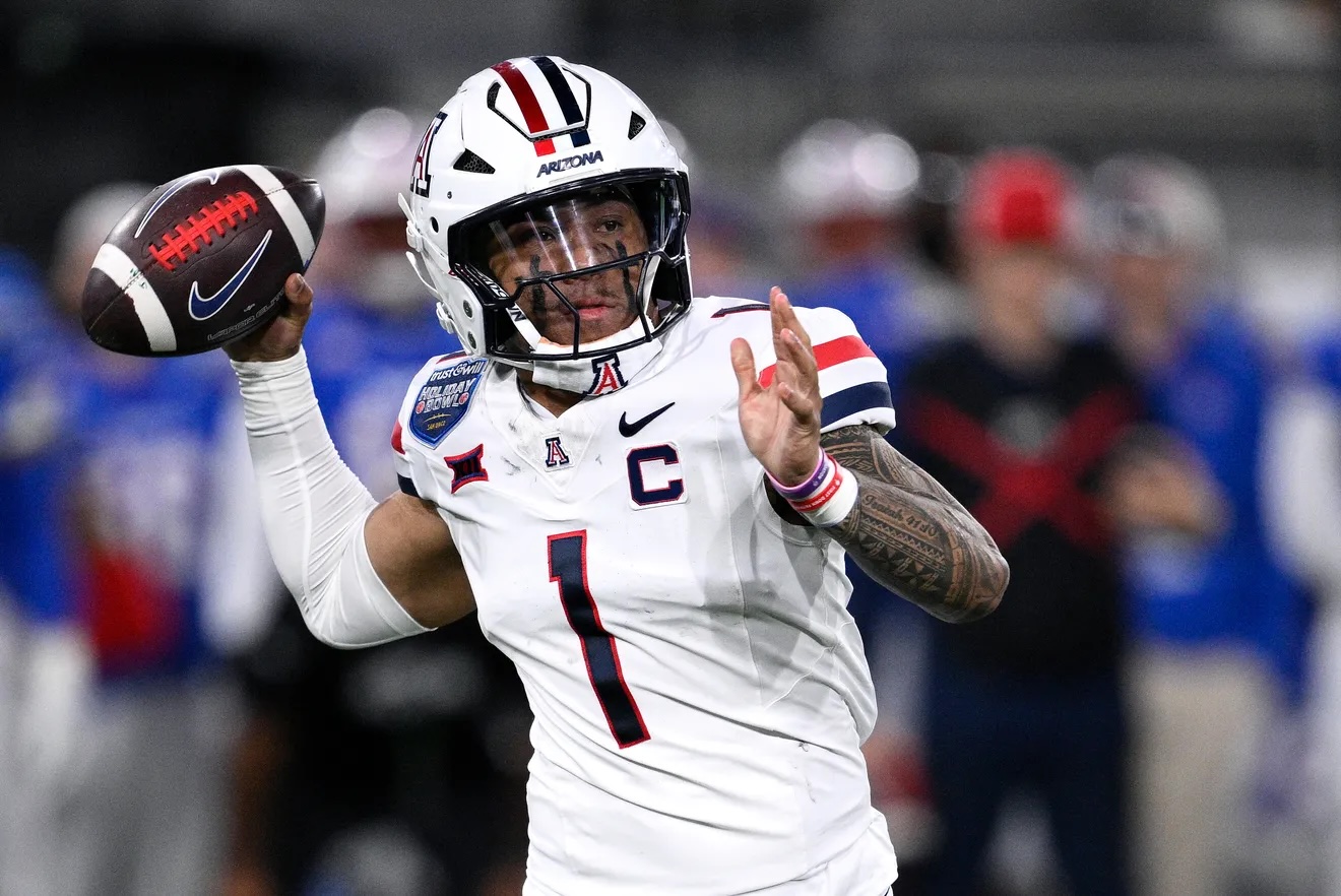 Following the Arizona Wildcats' 24-19 loss in the Holiday Bowl, quarterback Noah Fifita confirmed he will return to Tucson in 2026.