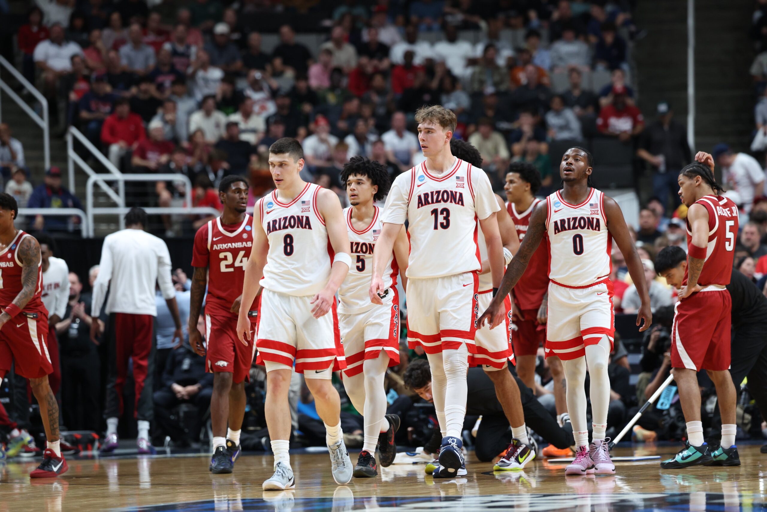 The top-seeded Arizona Wildcats annihilated No. 4 Arkansas 109-88 in the West Region Sweet 16 and will face No. 2 Purdue in the Elite 8.