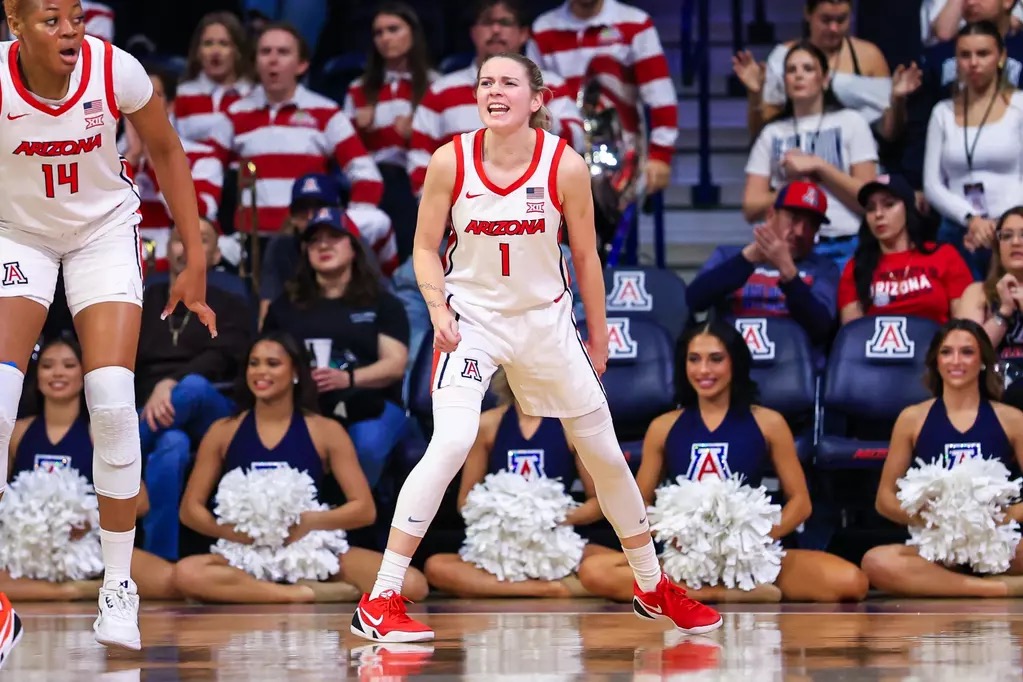 Arizona Women's Basketball guard Kamryn Kitchen announced she plans to enter the transfer portal after one season with the Wildcats.