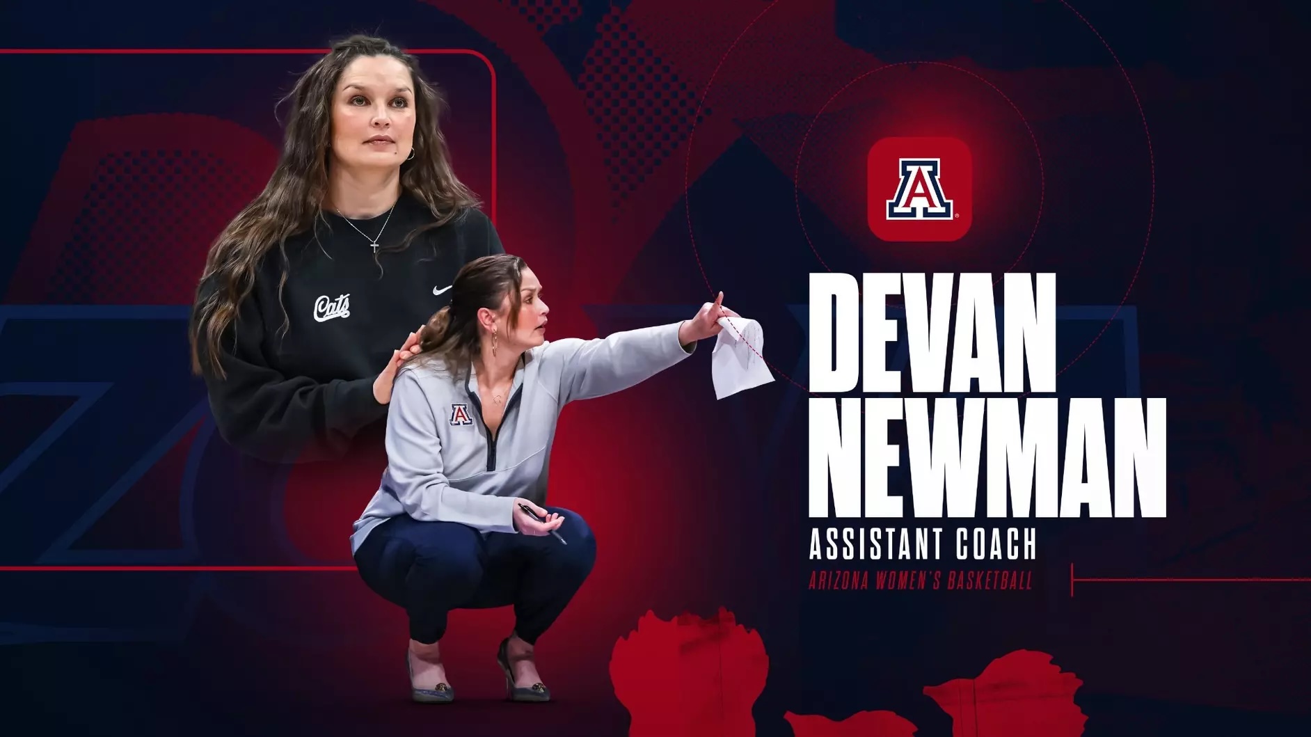 Arizona Women's Basketball has named Devan Newman, who brings nearly two decades of experience, as an assistant coach for the Wildcats.