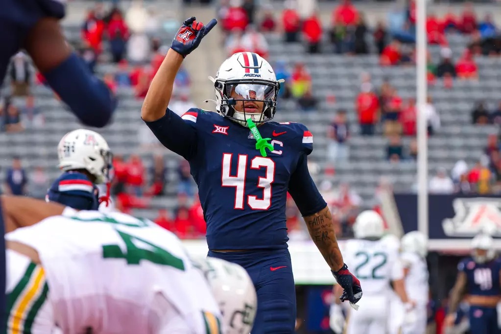 The Las Vegas Raiders have selected Arizona safety Dalton Johnson in the 5th round of the NFL Draft, reuniting him with Treydan Stukes.