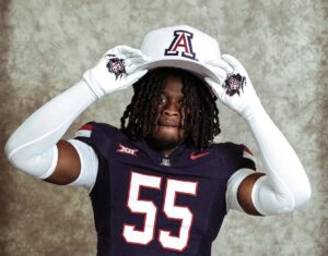 2027 3-star DL Ahzan Bacote commits to Arizona Wildcats
