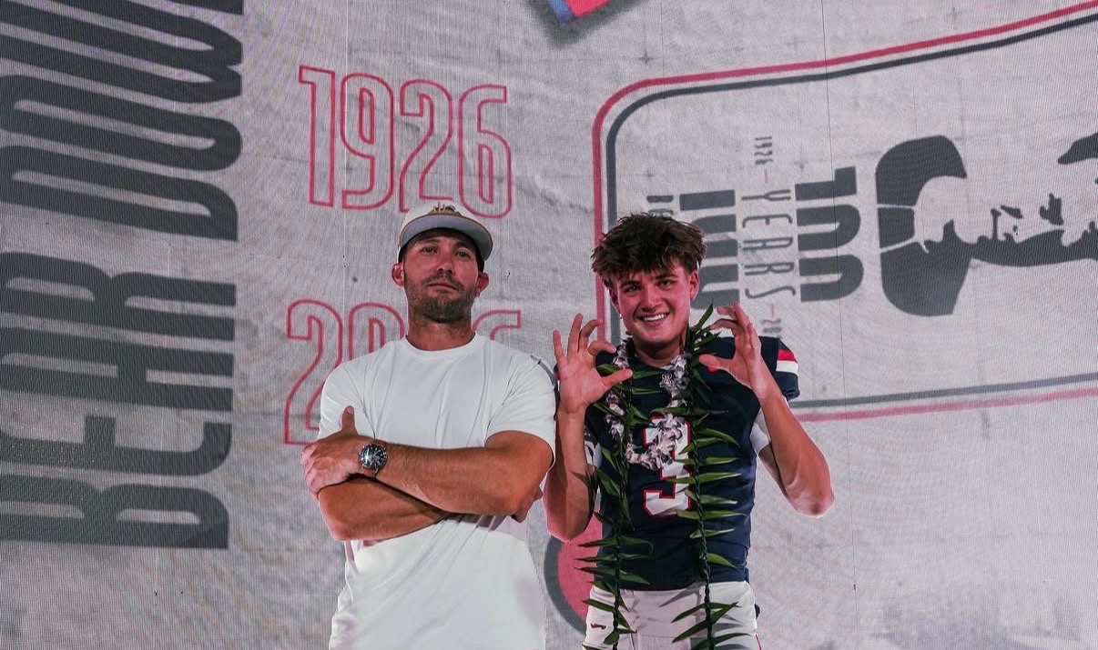 Arizona lands a commitment from highly touted 3-star Crean Lutheran (Irvine, CA) quarterback Caden Jones following his official visit.