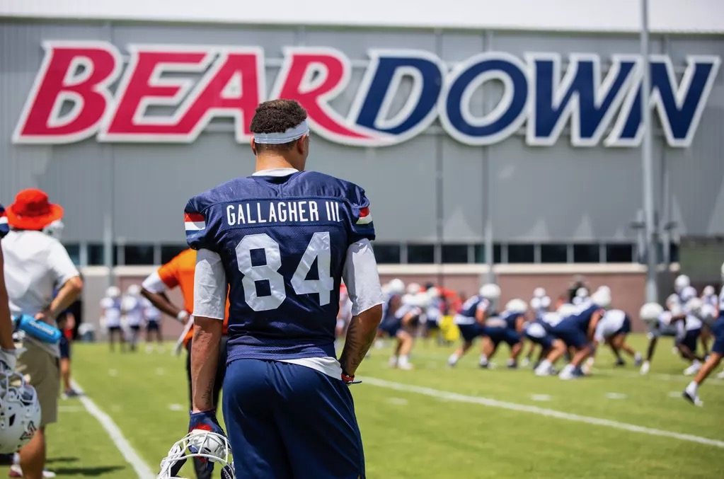 Rodney Gallagher III is willing to "play his role" during his final season of college football because of his belief in the Arizona Wildcats.