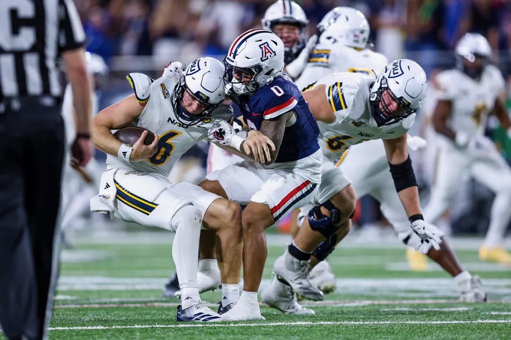 Five reactions and takeaways from the Arizona Wildcats 35-7 season-opener victory against the NAU Lumberjacks.
