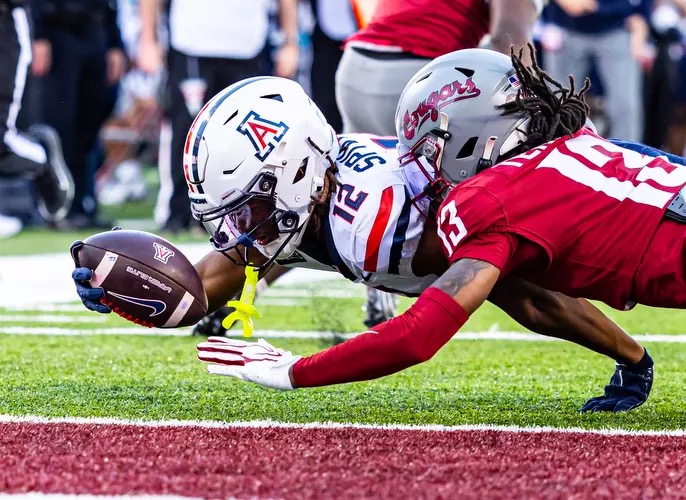 Five reactions and takeaways from the Arizona Wildcats' 34-24 non-conference road win over the Washington State Cougars in Pullman.